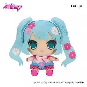 Hatsune Miku Kyurumaru Peluche Grande Cosmos - 27 cm
