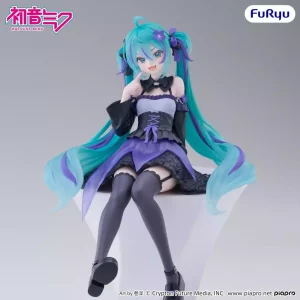 Hatsune Miku Noodle Stopper PVC Figure Flower Fairy Bellflower, 14 cm