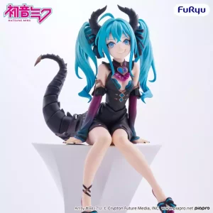 Hatsune Miku Noodle Stopper PVC Figure - Villain Ver. 16 cm