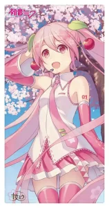 Asciugamano Hatsune Miku Sakura 75 x 150 cm