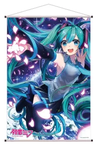 Hatsune Miku Wallscroll Fiore 60x90 cm