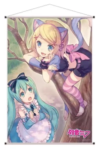 Hatsune Miku Wallscroll Wonderland 2 - 60 x 90 cm