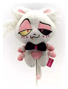 Portachiavi Peluche Angel Dust Hazbin Hotel - 13 cm