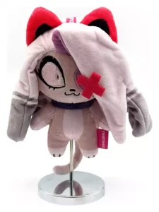 Hazbin Hotel: Portachiavi Peluche Vaggie Kitty - 13 cm