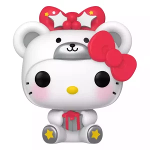 Hello Kitty POP! Sanrio: Hello Kitty con Orso Polare (MT) – 9 cm