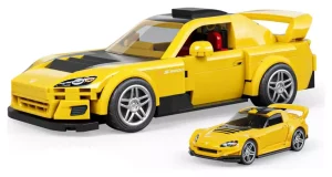 Hot Wheels Speed Series Honda S2000 '07 - Set Costruzioni Brick Shop 1:32