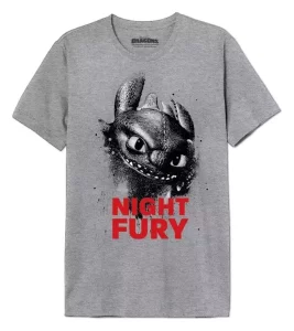 T-Shirt Come Addestrare il Drago - Sdentato la Notte Taglia S