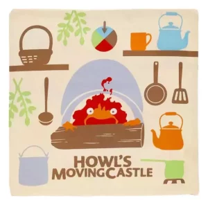 Copricuscino 'Cucina con Calcifer' da Howl - Il Castello Ambulante