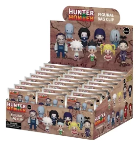 Hunter x Hunter: Display di 24 Clip per Borsa 3D PVC (Serie 3)