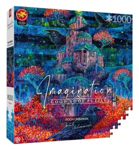 Puzzle Roch Urbaniak Twierdza Pani Kruków - 1000 Pezzi