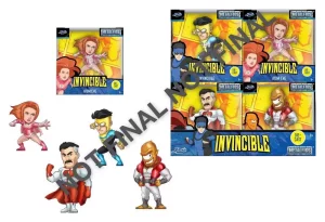 Invincible Mini Figures Wave 1 da 6 cm - Display (12)