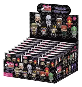 JoJo's Bizarre Adventure: Display da 24 Clip per Borse in PVC 3D (Blind Bag)