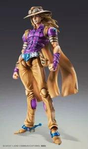 Action Figure JoJo's Bizarre Adventure Part 7: Steel Ball Run - Gyro Zeppeli Ver.1.5 (16 cm)