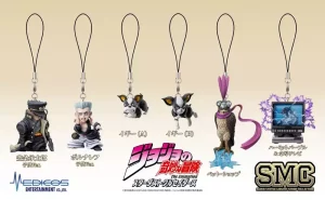 JoJo's Bizarre Adventure: Stardust Crusaders - Set Mini Figure Chozo Mascot Strap Collection Blind Box (6)