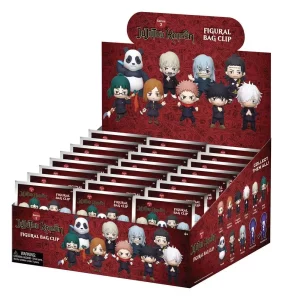Jujutsu Kaisen: Display 24 Clip per Borsa in 3D PVC (Serie 2)
