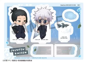 Jujutsu Kaisen Buddycolle: Satoru Gojo & Suguru Geto (Versione Morte Prematura) – Portachiavi Acrilico da 10 cm