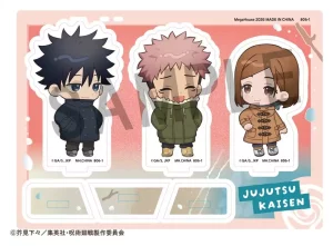 Jujutsu Kaisen Buddycolle: Stand Acrilico Anniversary - Megumi Fushiguro, Yuji Itadori & Nobara Kugisaki (10 cm)