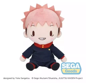 Jujutsu Kaisen: Peluche Morbido Yuji Itadori 20 cm - SEGA