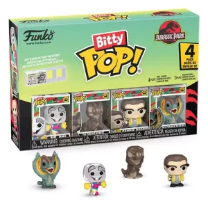 Jurassic Park Bitty POP! Vinyl Figure - Mr. DNA 4 Pezzi (2,5 cm)