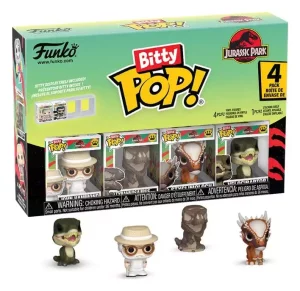 Jurassic Park Bitty POP! Vinyl Figure Set da 4 - 2,5 cm