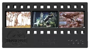 Jurassic Park: Striscia di Film in Metallo – Collezionabile da 12 cm