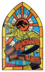 Jurassic Park: Ingot in Metallo Stile Vetro Colorato - 11 cm