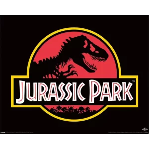 Poster Mini Jurassic Park (Logo Classico) 40 x 50cm