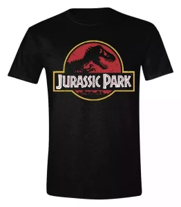 T-Shirt Jurassic Park Vintage Logo Taglia S