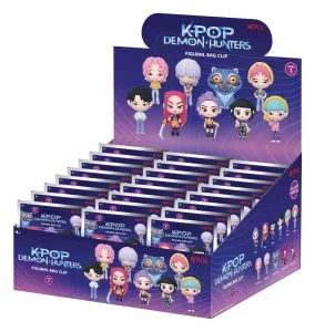 Display 24 Portachiavi PVC K-Pop Demon Hunter – Serie 1