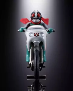 Kamen Rider Chogokin Action Figure Cyclone (Masked Rider 2) – 9 cm