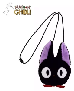Borsa Peluche Kiki Consegne Speciali con Ciondolo Jiji - 18 x 12 cm