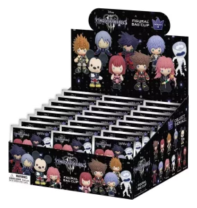 Kingdom Hearts: Display 24 Portachiavi PVC Serie 4