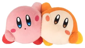Peluche Kirby e Waddle Dee - Migliori Amici, 11 cm