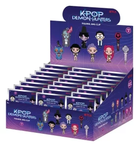 Display 24 Ciondoli per Borsa KPop Demon Hunters 3D PVC