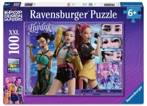 Puzzle KPop Demon Hunters 'Happy fans, happy Honmoon!' XXL (100 pezzi)