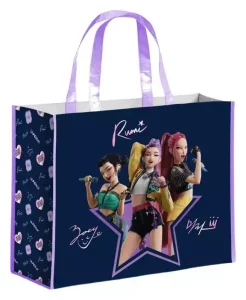 Borsa Shopper KPOP Demon Hunters con Firma Idoli