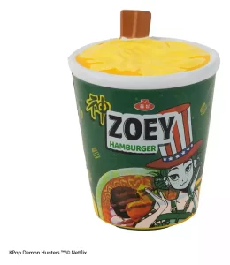 Figure Anti Stress KPop Demon Hunters Zoey Hamburger Noodles