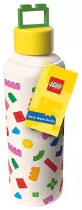 Borracca in Metallo Lego con Tappo a Forma