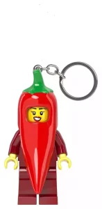 Portachiavi Lego Mini Figure Costume Chili Illuminato