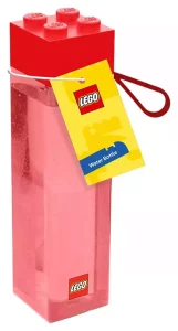 Borracca in Plastica Lego Mattoncino Rosso