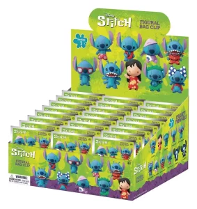 Lilo & Stitch: Display (24) di Portachiavi 3D in PVC