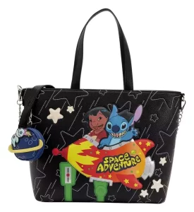 Borsa Tote Lilo & Stitch Loungefly - Space Adventure