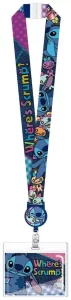 Portabadge Deluxe Lilo & Stitch con Portacarte: Dove è Scrump?