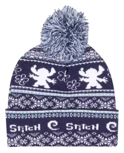 Berretto Pompon Fair Isle Lilo & Stitch