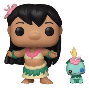 Lilo & Stitch POP! Vinyl Figure Hula Lilo con Scrump da 9 cm