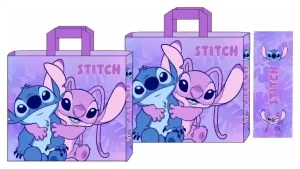 Borsa della Spesa Lilo & Stitch: Abbraccio tra Stitch e Angel