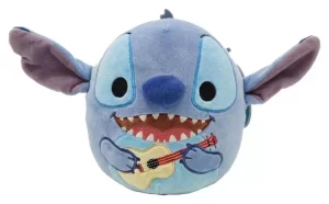 Peluche Squishmallow Lilo & Stitch con Chitarra - 20 cm