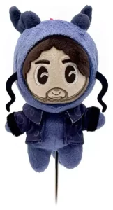 Portachiavi Peluche Linkin Park Colin - 13 cm