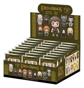 Display 24 Clip per Borsa Lord of the Rings 3D PVC
