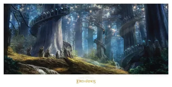 lord-of-the-rings-art-print-lothlorien-59-x-30-cm-1784893764-0